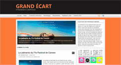 Desktop Screenshot of grand-ecart.fr