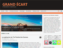 Tablet Screenshot of grand-ecart.fr